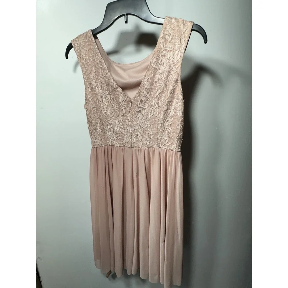DB Studio Celebrate Blush Pink Formal Dress – Size Small (4-6)